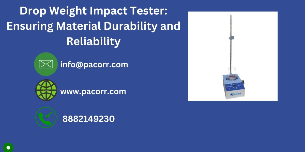 Pacorr’s Drop Weight Impact Tester: Precision Engineering for Enhanced Material Testing