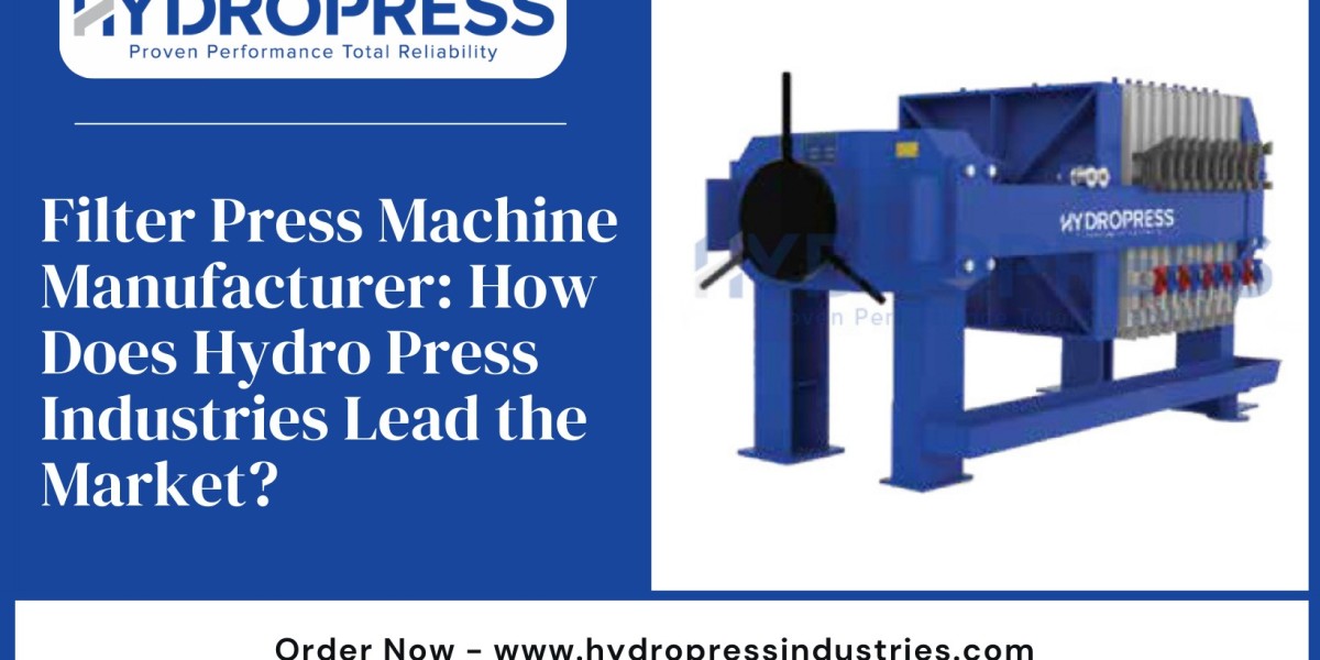 Filter Press Machine Manufacturer: How Does Hydro Press Industries Lead the Market?