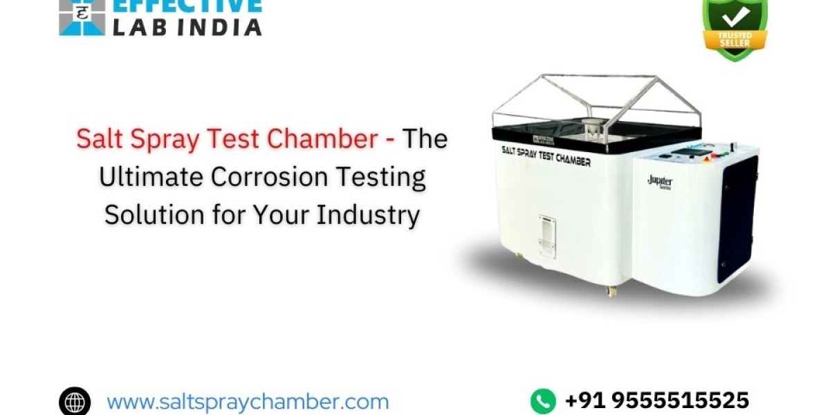 Salt Spray Test Chamber - The Ultimate Corrosion Testing Solution for Your Industry